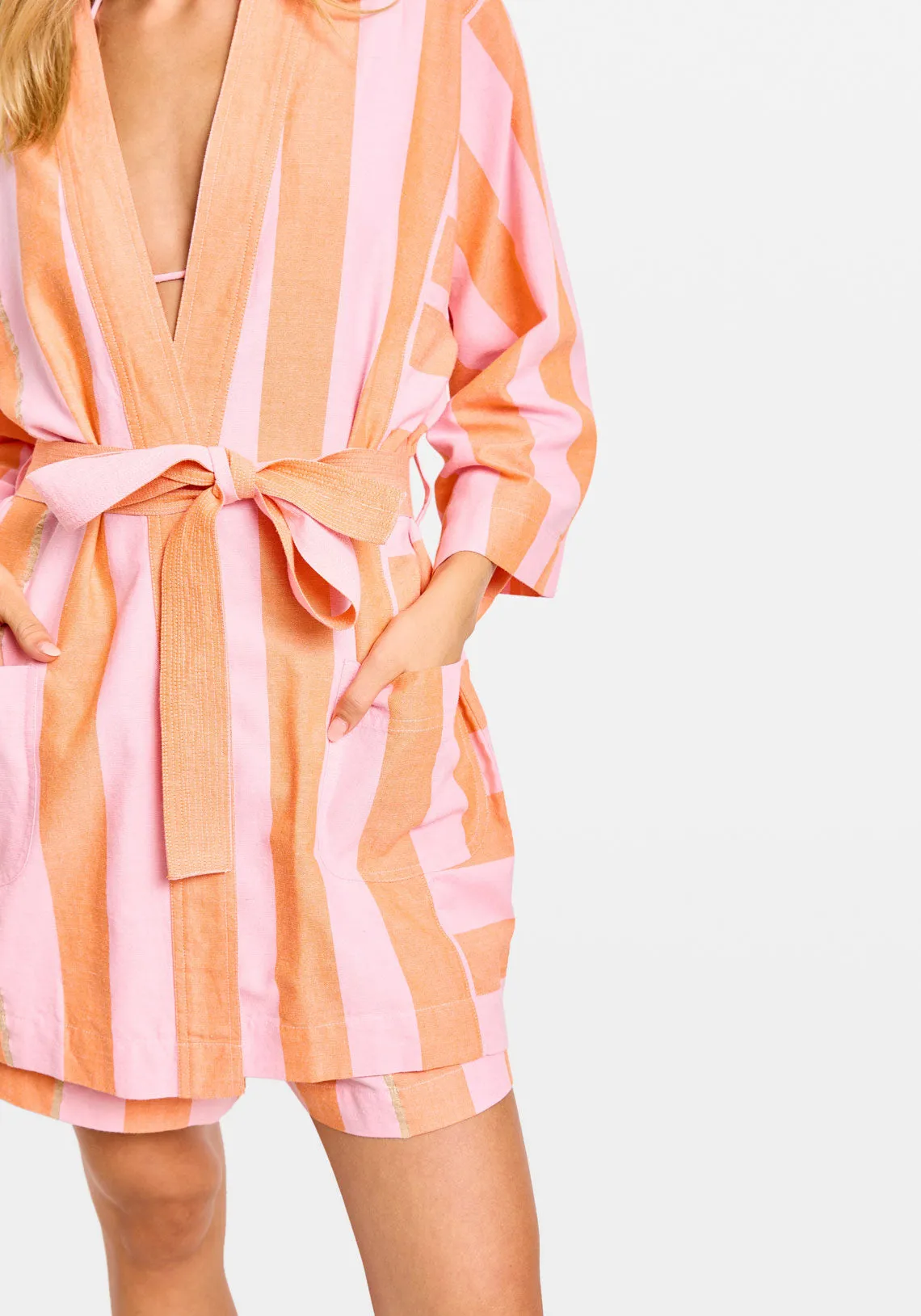 ARIANE ROBE XORA STRIPE