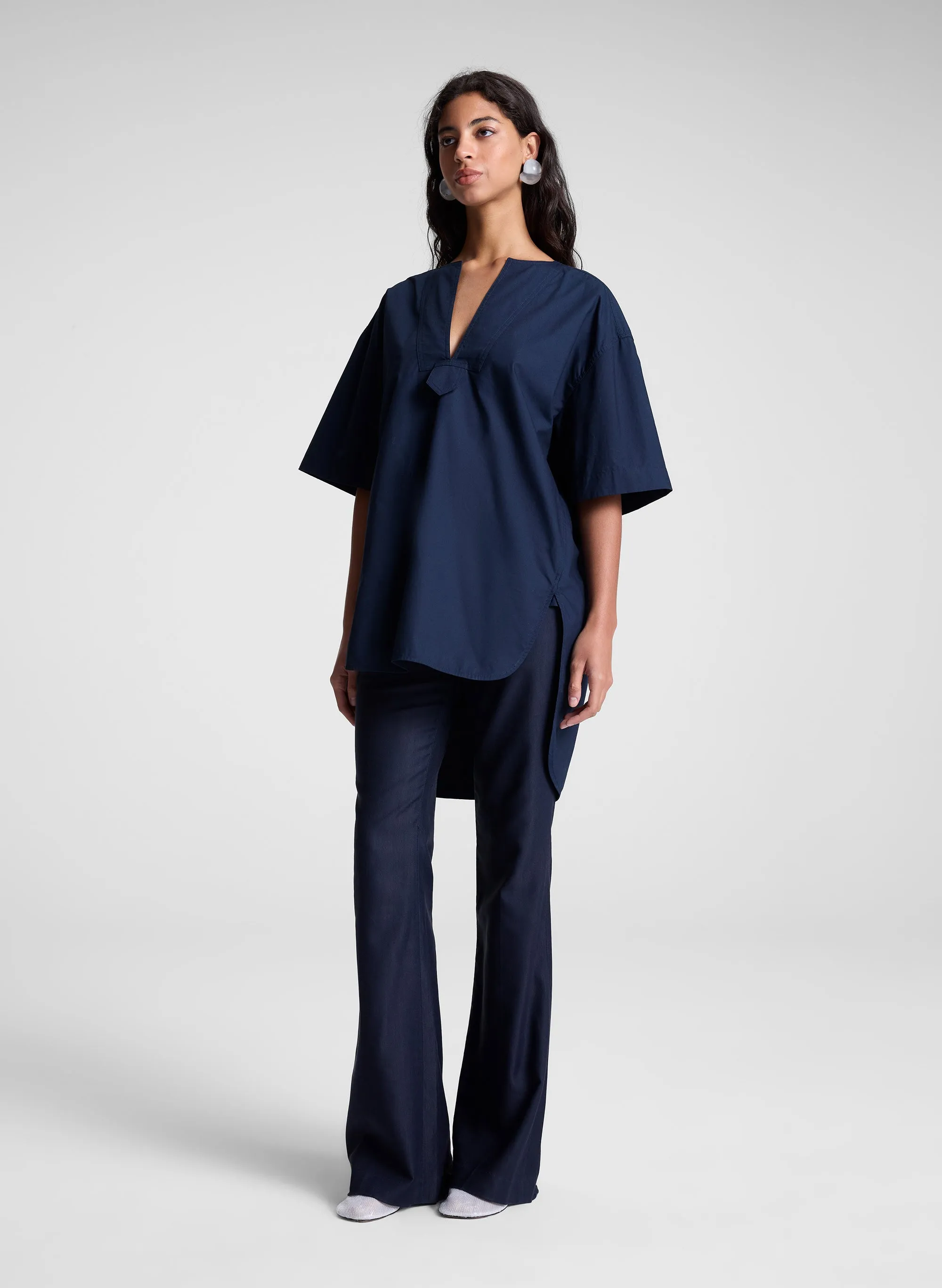 Erin Cotton Poplin Top