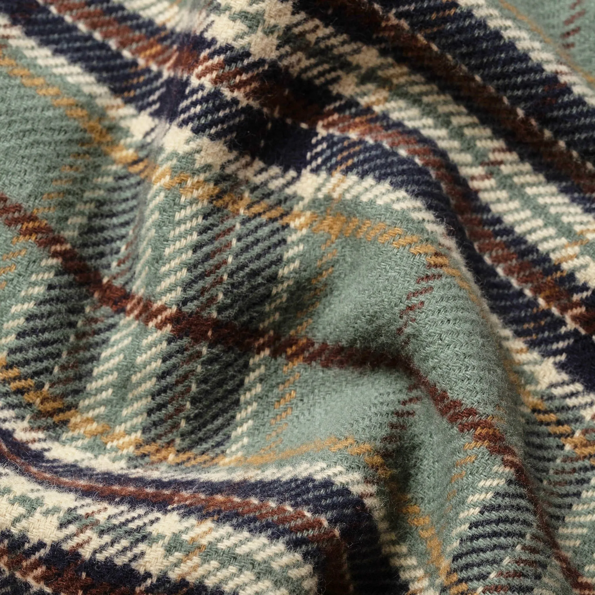 The Crater Shirt in Blue Plaid